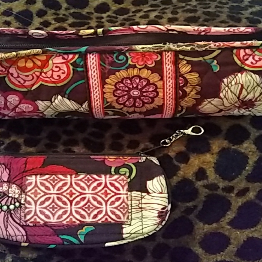 Vera Beadley cosmetic bag and coin purse